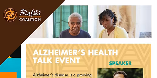 Alzheimer's Health Talk Event