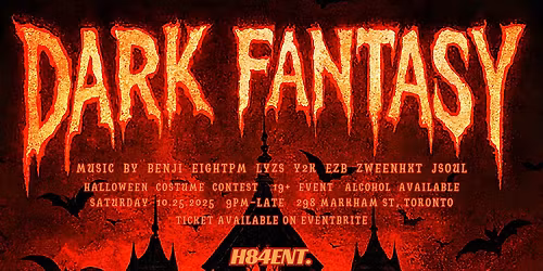 "DARK FANTASY" - H84 HALLOWEEN BASH 2025