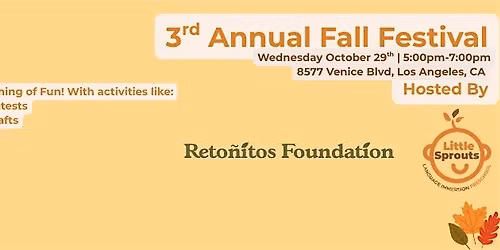 Little Sprouts Language Immersion Preschool x Retonitos Foundation Annual F