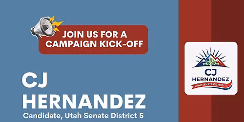 campaign kick off, CJ Hernandez Senate District 5