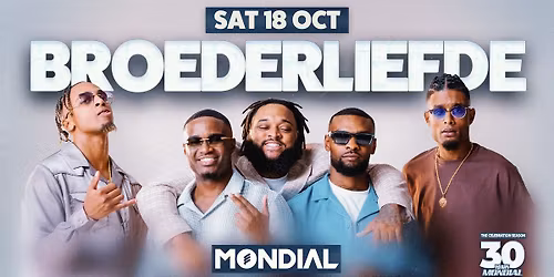 BROEDERLIEFDE - MONDIAL - SA 18.10