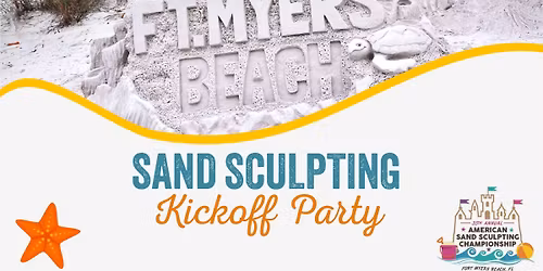 2025 Sand Sculpting Kickoff Party at Margaritaville