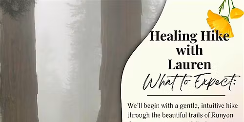 Sunrise Reiki Infused Mini Hike with Lauren