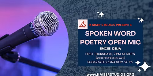 Spoken Word: Poetry Open Mic Nights