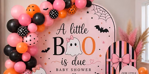 A little Boo is Due baby sprinkle 
