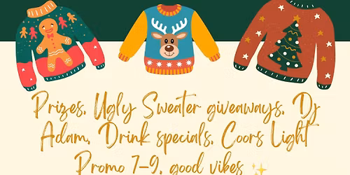 Ugly Sweater Christmas Party