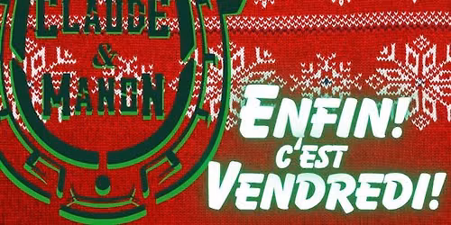 Enfin! C'est vendredi! Et j'mets mon chandail affreux!\ud83c\udf85