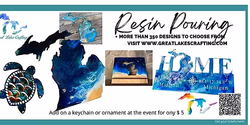 Garden City Resin Pour 3 pm @ Straight Farmhouse Museum