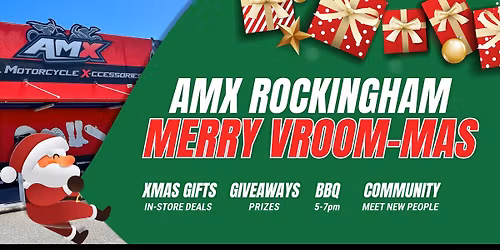 AMX Rockingham Bike Meet | Thursday 11th Dec 5:00 - 7:00pm