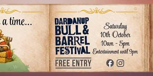 Dardanup Bull & Barrel Festival 2026