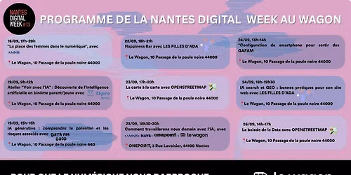 La Nantes Digital Week au Wagon !