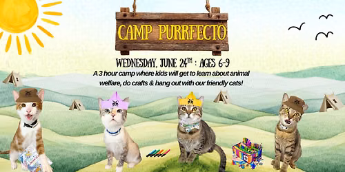 Camp Purrfecto (Ages 6-9)
