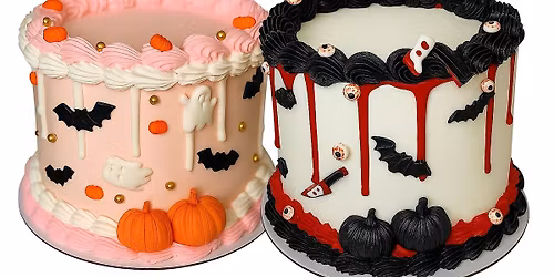 Halloween Cake Decorating Class: Spooky or Sweet Edition