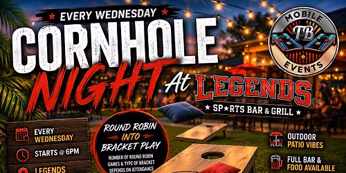 Cornhole Night @ Legends!