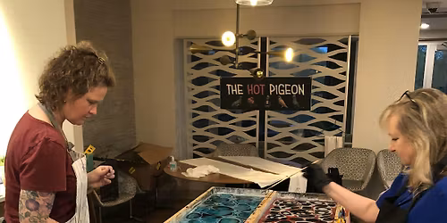 Silk Scarf Marbling Holiday SALE- the Magic is NOW $40ea