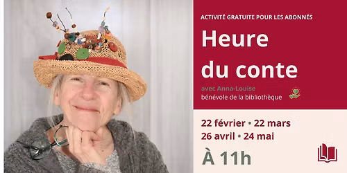 Heure du conte et dessin avec Anna Louise