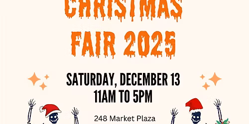 Spooky Christmas Vendor Fair