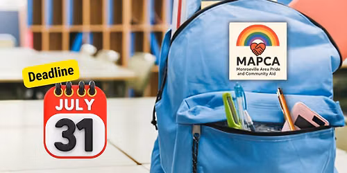 BACKPACK AND SCHOOL SUPPLY DRIVE