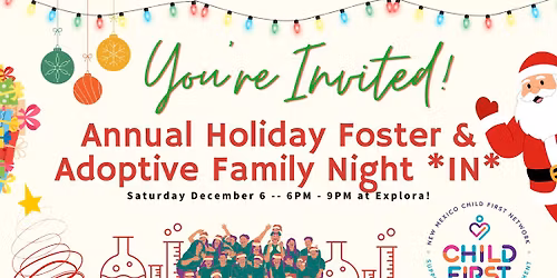 Annual Holiday Foster and Adoptive Family Night *IN*
