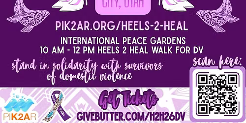 12th Annual KAVA Talks Heels 2 Heal 1 mile walk for Domestic Violence Awareness Month