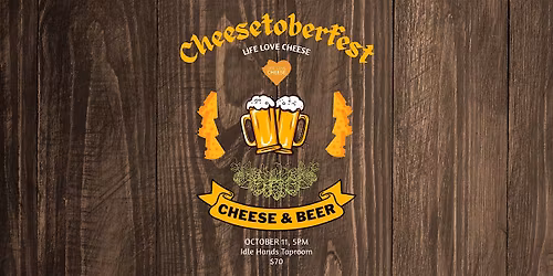 Cheesetober Fest  Cheese and Beer Tasting Workshop