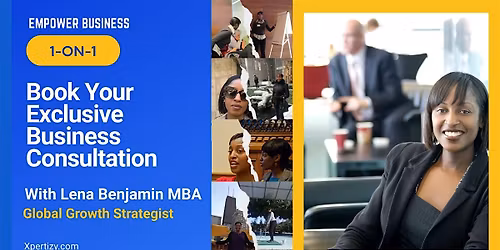 Book Your Exclusive Business Consultation With Lena Today
