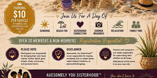 SISTERHOOD & SUNSHINE\u2122 Beach Day
