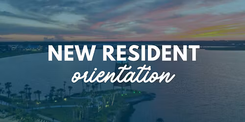 New Resident Orrientation