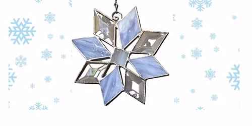 Stained Glass Snowflake