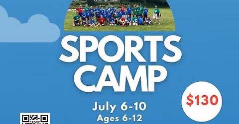 Join is for Sports Camp at First Baptist Church