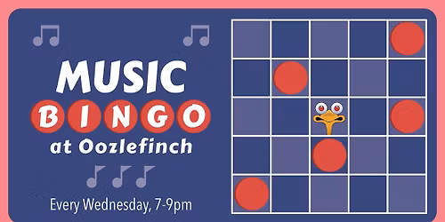 Music Bingo at Oozlefinch!