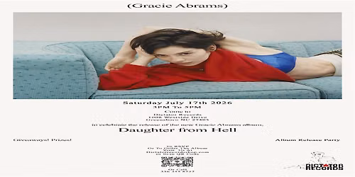 Gracie Abrams Album Release Party