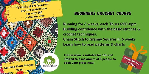 Beginners Crochet Course