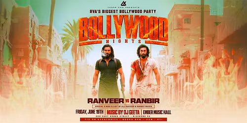 Bollywood Night: Ranveer VS Ranbir at Ember Music Hall