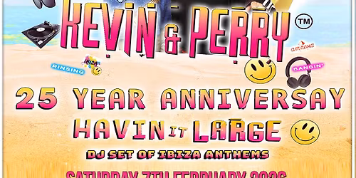 Kevin & Perry Having it large - DJ Set Apres