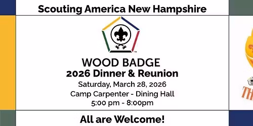 Wood Badge Dinner & Reunion