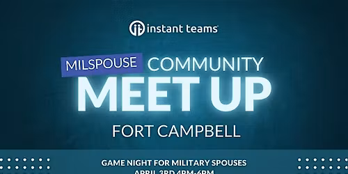 Military Spouse Game night @ Fort Campbell