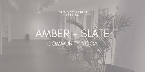 Yoga At Amber + Slate