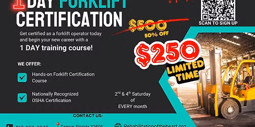 I DAY Forklift Certification 