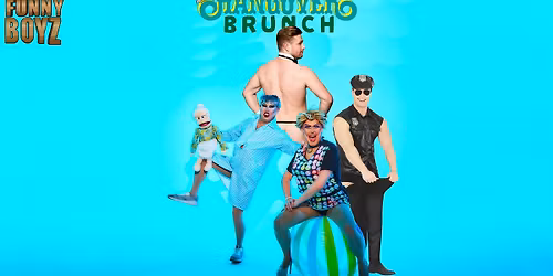 Buff Butler & Stripper show with Drag Queens | FunnyBoyz
