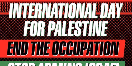 National Demonstration for Palestine, London