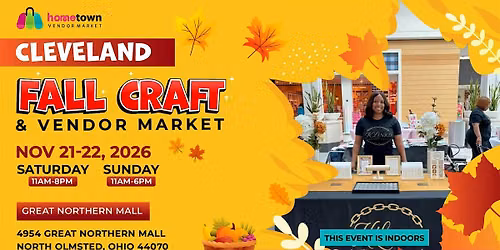 Cleveland Fall Craft & Vendor Market