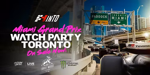F1inTO Miami Grand Prix Watch Party 2026