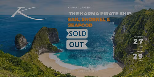 THE KARMA PIRATE SHIP: SAIL, SNORKEL & SEAFOOD