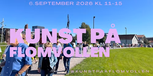 Kunst p\u00e5 Flomvollen i Lillestr\u00f8m by - kunstmarked