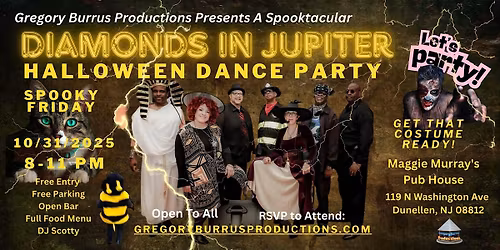 Spookadelic Funk: Diamonds In Jupiter Live! by Gregory Burrus Productions