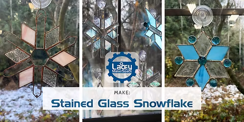 MAKE: Stained Glass Snowflake