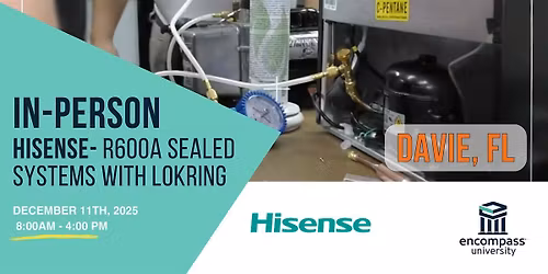 Hisense- R600a Sealed Systems With Lokring