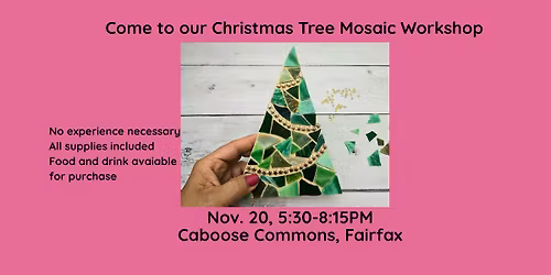Christmas Tree Mosaic Workshop