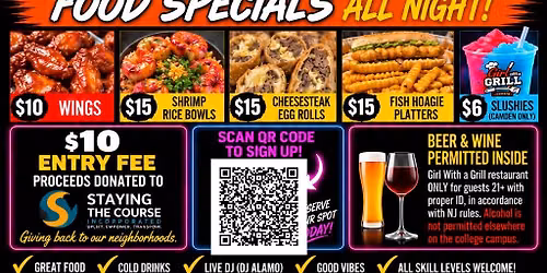 Karaoke Night at Girl with a Grill restaurant 